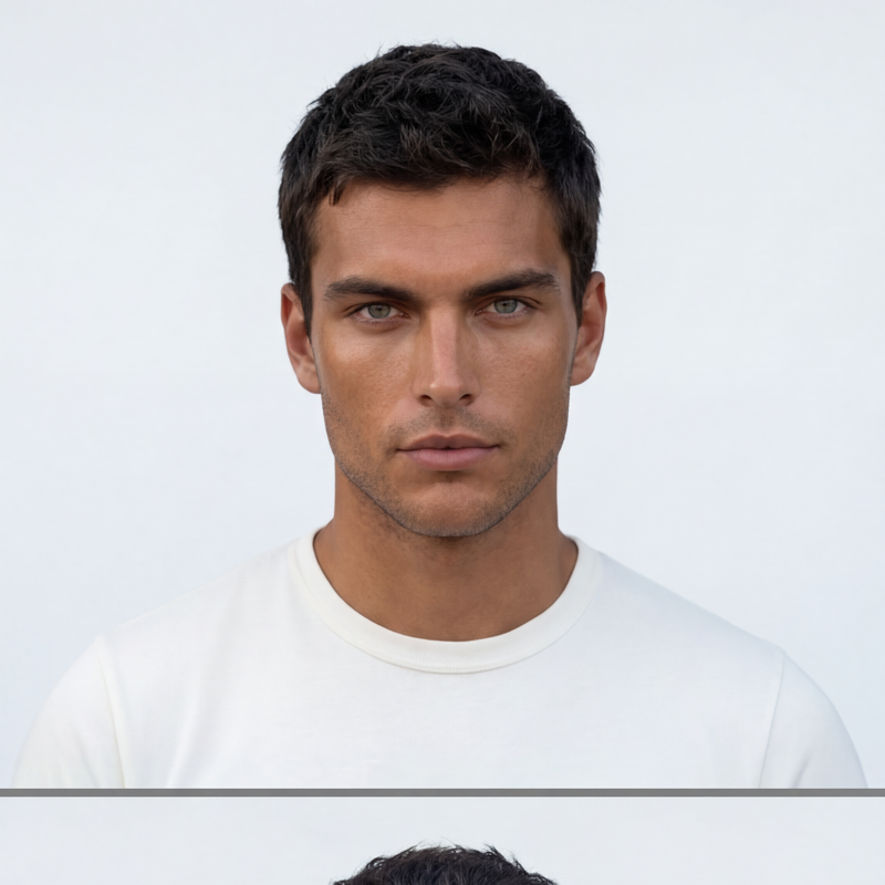 Routine cheveux courts