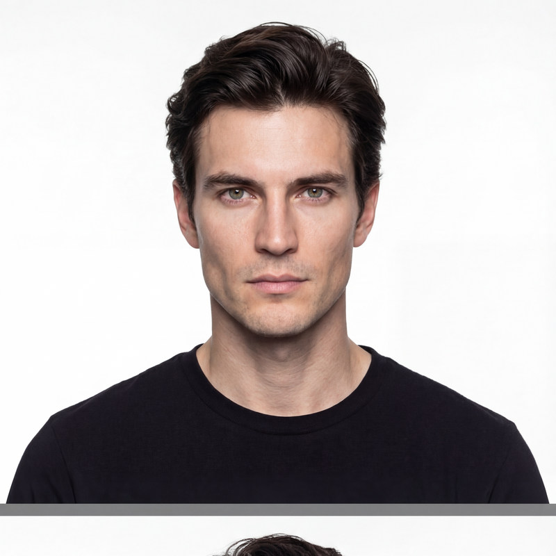 Routine cheveux mi-longs